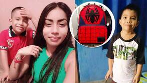 Niño de Monterrey de 6 años sueña con una mochila del hombre araña