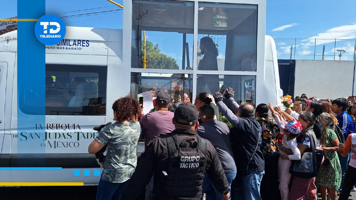 La reliquia de San Judas Tadeo estuvo en el Penal de Tehuacán antes de partir a su siguiente destino | Apolonia Amayo