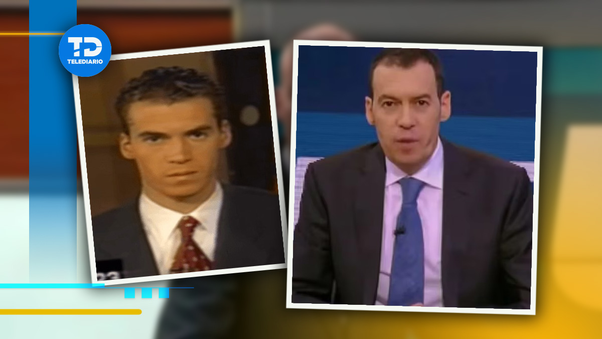 André Marín joven: así se veía el famoso