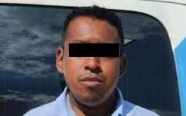 Un guardia de seguridad fue detenido luego de que presuntamente amenazó con un arma de fuego a su compañero en Monterrey.