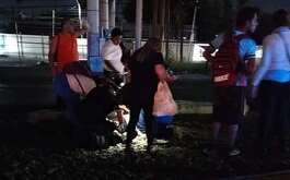 Un hombre quedó herido tras ser arrollado por un tren en la colonia Santa María en Monterrey.