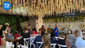 Los novios llevan dos años esperando este hermoso momento en sus vidas.