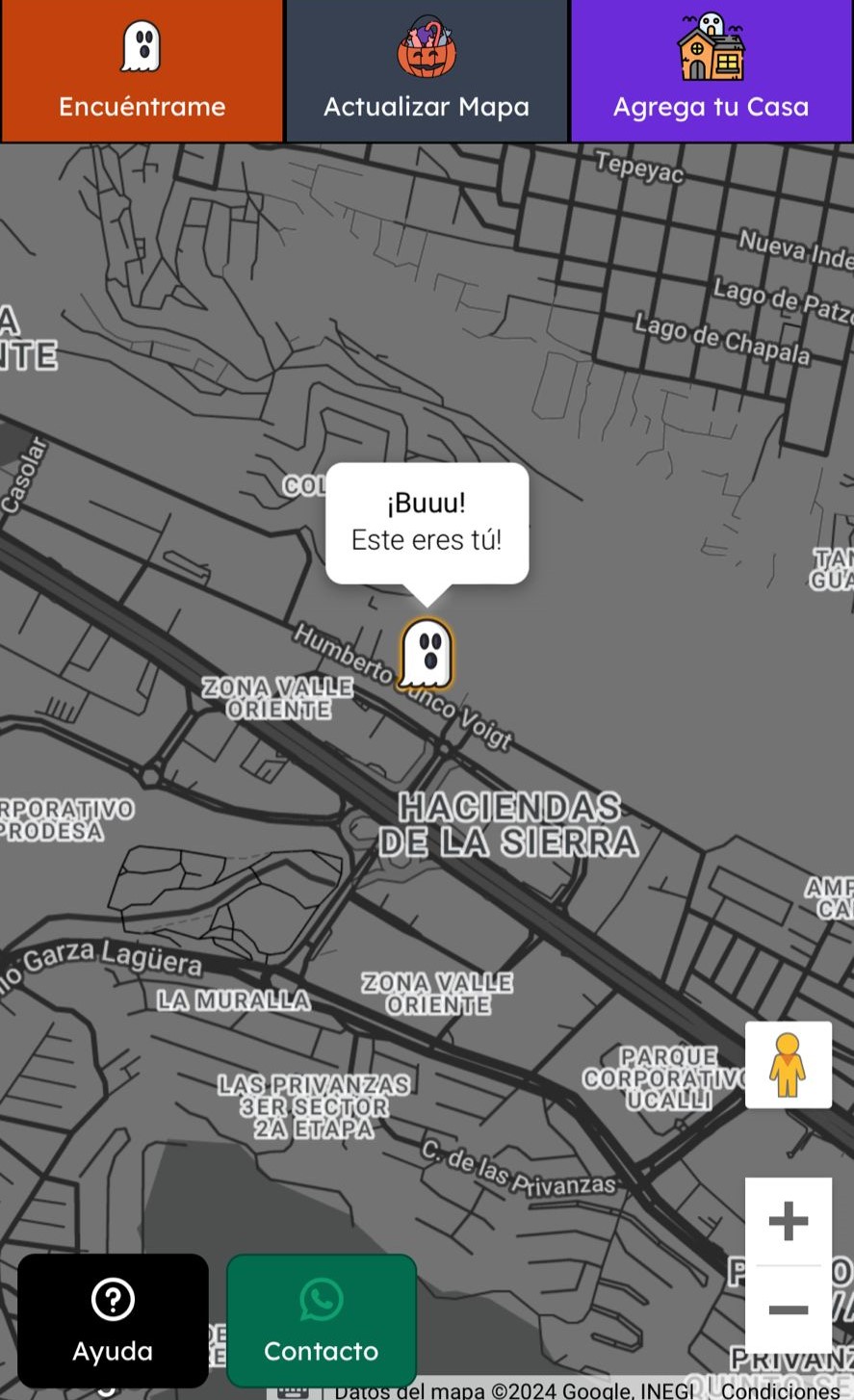 Dulce Halloween es una página que muestra un mapa interactivo con las casas que repartirán dulces este 31 de octubre. Dulce Halloween es una página que muestra un mapa interactivo con las casas que repartirán dulces este 31 de octubre.