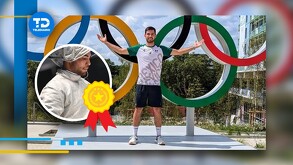 El esgrimista Gibrán Zea consiguió el Premio Estatal del Deporte Puebla 2024 tras participar en Juegos Olímpicos 2024.