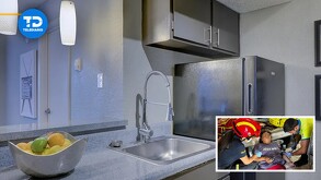 La mujer fue atendida por quemaduras de primer y segundo grado en el sur de Monterrey