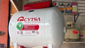 Tanque de gas estacionario