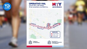 Los cierres viales comenzarán a las 6:00 y 8:00 horas