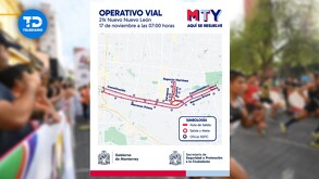 Que no te agarren desprevenido, cierres viales para mañana 17 de noviembre