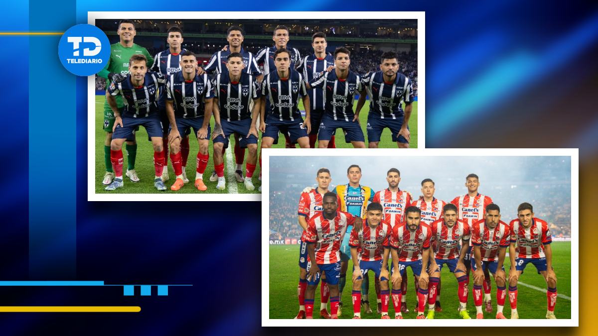 Rayados y San Luis en sus partidos de Cuartos de Final del Apertura 2024 / @Rayados y @AtletideSanLuis