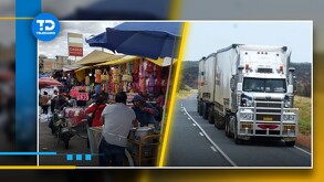 Robo al transporte de carga en Puebla; la mercancía aparece en tianguis de Texmelucan.