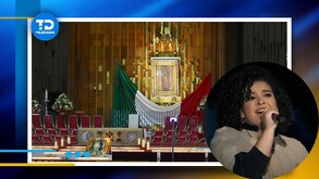 La cantante mexicana interpretó la canción de 'Te lo pido por favor' de Juan Gabriel durante las mañanitas