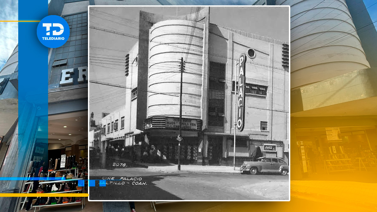 El Cine Palacio sigue siendo uno de los edificios más emblemáticos del Centro Histórico de Saltillo. | Diseño: Sam Martz