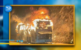 El cierre parcial de la autopista Monterrey-Saltillo afectó a cientos de automovilistas y conductores de camiones de carga, generando largas filas.
