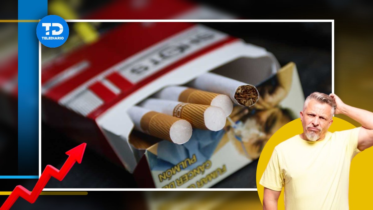 El costo de los cigarros para 2025 subió por cajetilla / Telediario.