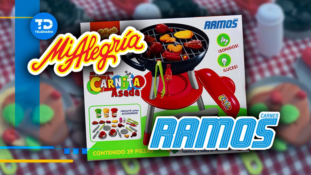Este novedoso producto incluye un asador equipado y diferentes accesorios / Mi Alegría