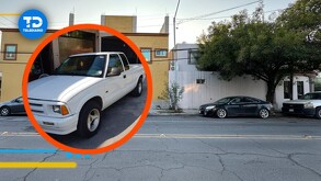 La camioneta es color blanco marca Chevrolet, tipo S-10, modelo 1997,