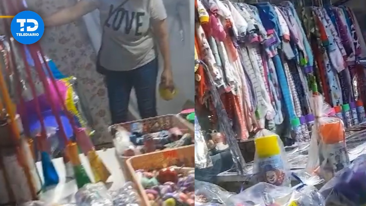 Vecinos de El Carmen reportan de venta de pirotecnia en puestos.| Especial