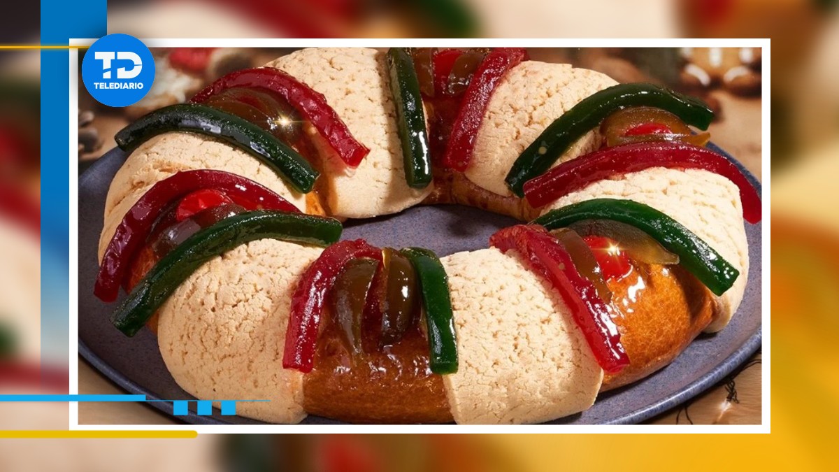 Rosca de Reyes Tradicional en México.