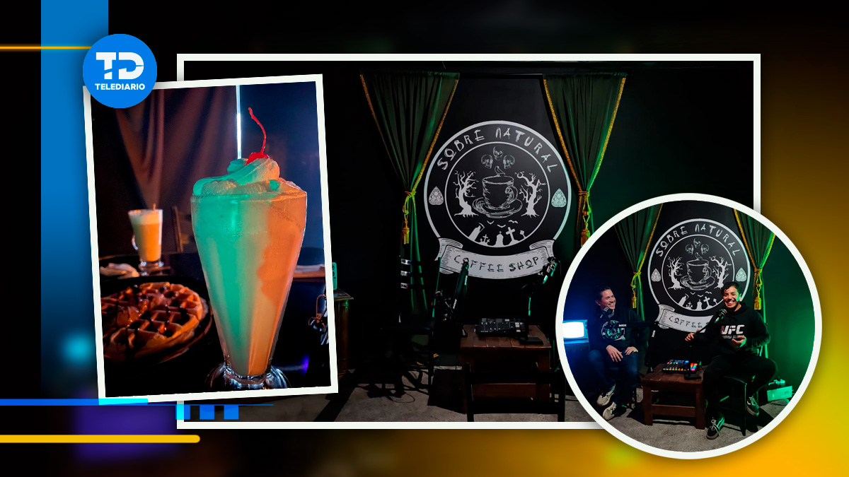 Sobrenatural Coffe busca dejar una experiencia paranormal en sus visitantes.| Mauricio Lavín