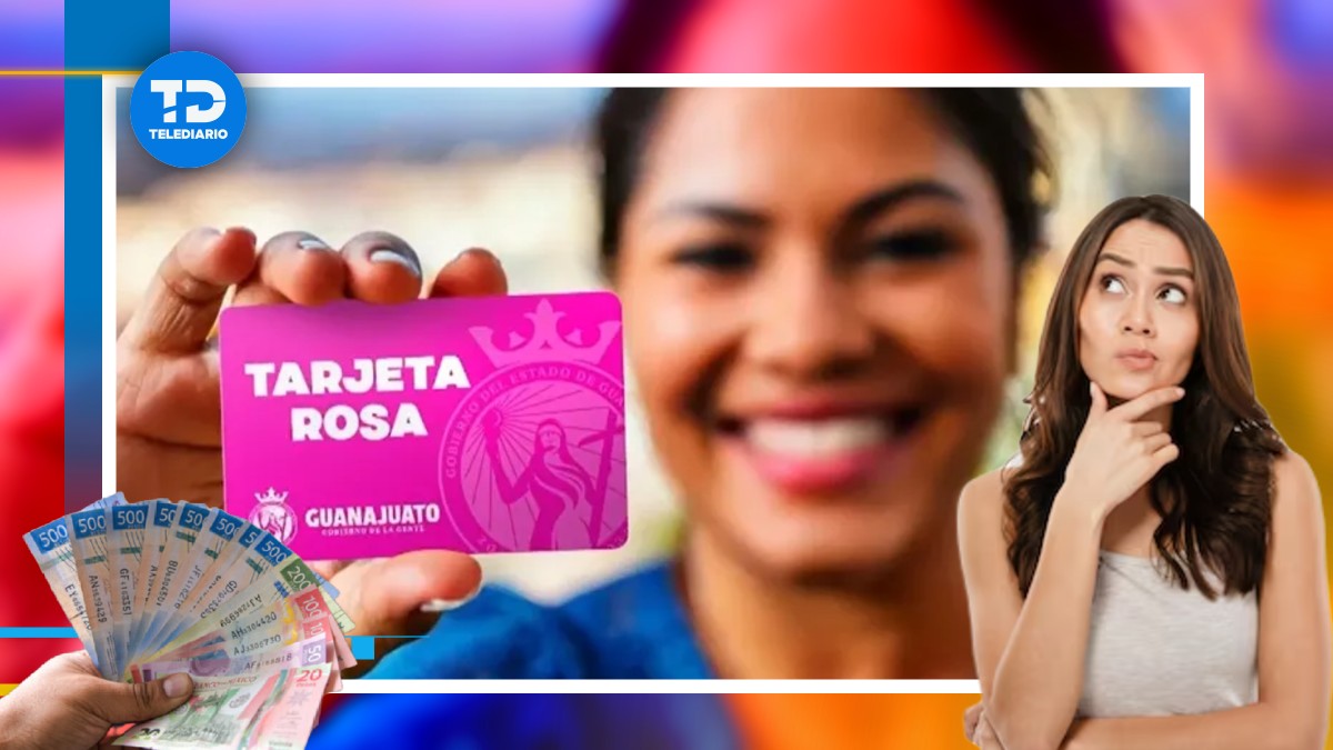 La Tarjeta Rosa es un apoyo económico para mujeres de 25 a 45 años originarias de Guanajuato en el que recibirán mil pesos bimestrales.