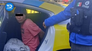 La detención ocurrió en el cruce de Luis Mora y Venustiano Carranza