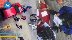 Allí fue detenido un hombre de aproximadamente 50 años de edad