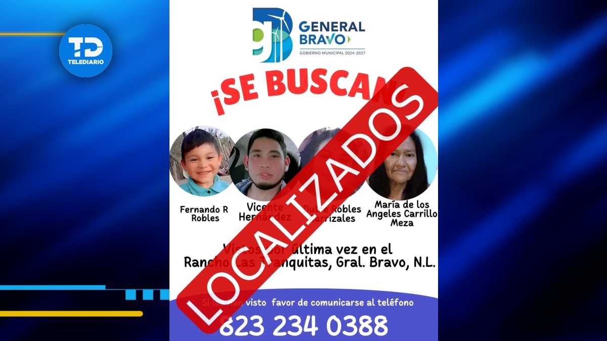 Familia desaparecida en General Bravo ya fue localizada. | Especial