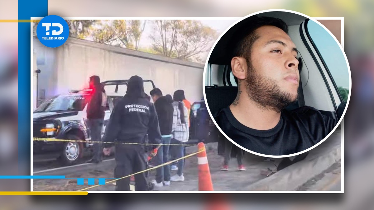 El hombre quedó tendido sobre el asfalto de la México-Puebla, donde grupos paramédicos confirmaron su deceso / Especial