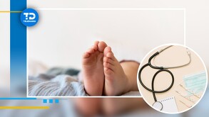 Bebé recién nacido recostado