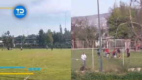 Balacera en partido de fútbol en Michoacán