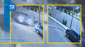 Cámaras de vigilancia captaron un presunto levantón al sur de la ciudad de Puebla.