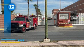 El incendio en el área de hornos en una empresa dedicada a la costura movilizó al cuerpo de Bomberos y Protección Civil al parque Industrial de Torreón.