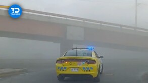 El video fue captado por una persona que iba circulando