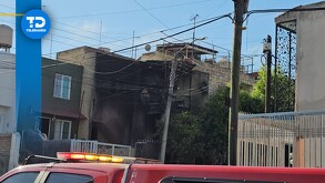 El fuego consumió ambos pisos de la vivienda en Tonalá | Telediario