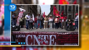 profesores de la CNTE se retiran del Zócalo / Cuartoscuro