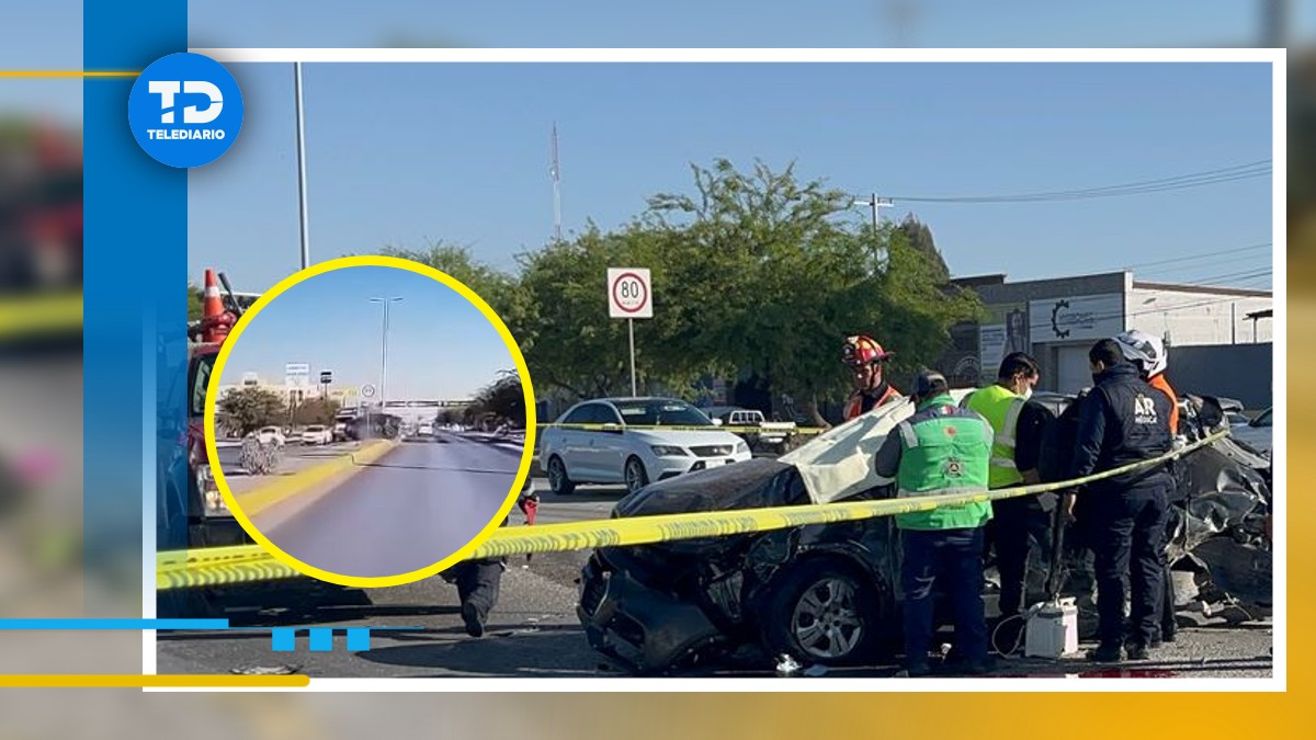 El conductor intentó esquivar a un perro que se encontraba sobre la vialidad.