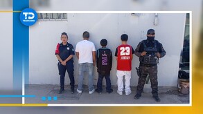 Tres menores terminaron detenidos tras una riña en una escuela secundaria de la ciudad de Torreón.