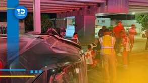 El siniestro movilizó de inmediato a paramédicos de la Cruz Roja, así como a elementos de la Policía Preventiva y de Tránsito Municipal