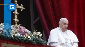 El Papa Francisco pidió el fin del conflicto en Gaza, la ayuda humanitaria urgente y el desarme global en su mensaje de Pascua.