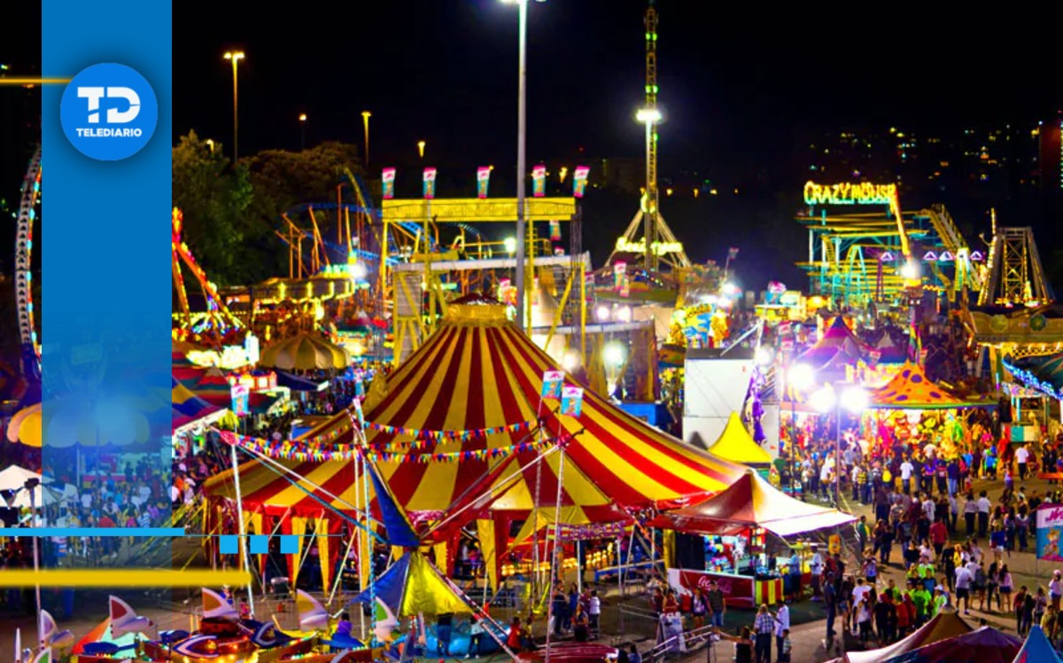 La mayoría de los juegos mecánicos se encuentran en la Isla San Marcos, el corazón de la feria.
