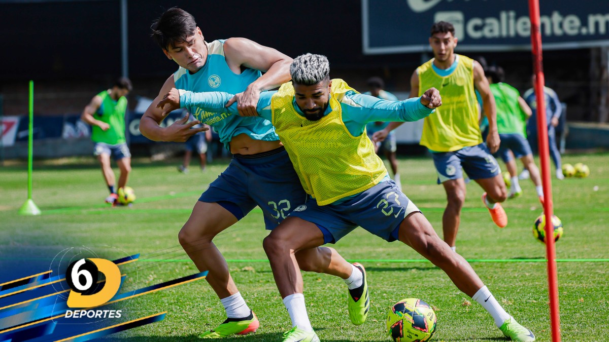 América ya se entrena en Coapa con un ánimo diferente tras parón por el Play-In. / @ClubAmerica