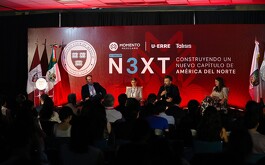 Sebastián González presidente la sociedad de Harvard en México destacó que está cuarta edición