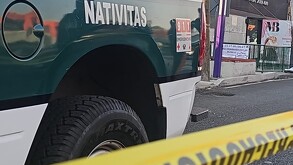 Una importante movilización se registra en Calzada de Tlalpan