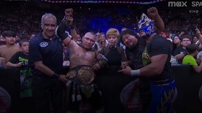 Así fue como el Hijo del Vikingo retuvo el megacampeonato AAA en Triplemanía Regia.