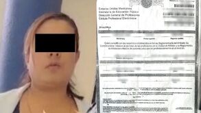 Una mujer fue detenida en ciudad serdán por intentar meter una cédula profesional falsa al penal de Ciudad Serdán en Puebla.