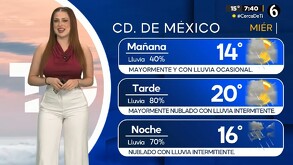 La Ciudad de México y Estado de México han presentado inundaciones