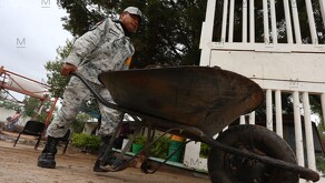 La zona cero, donde se concentra el mayor número de viviendas con pérdida total , registró una captación de agua de hasta 2 metros con 50 centímetros.