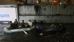 Lluvias atípicas del 2 de junio causaron severas inundaciones en la CDMX, especialmente en Viaducto Miguel Alemán.