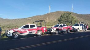 patrullas de la policía estatal carretera el seco azumbilla