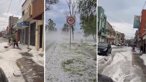 Granizo y lluvias intensas provocaron caos en cinco municipios de Guanajuato. Vialidades cerradas, tráfico y múltiples incidentes marcaron una tarde complicada